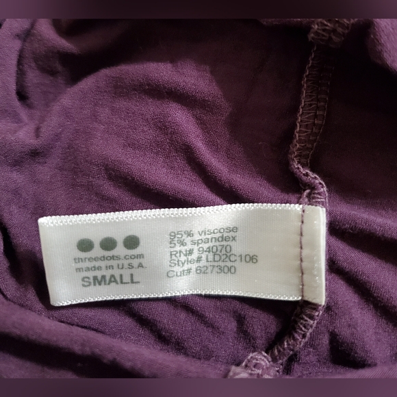 Three Dots Crewneck Long Sleeve - Picture 3 of 4